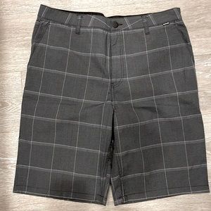 Hurley Grey Shorts Sz 34